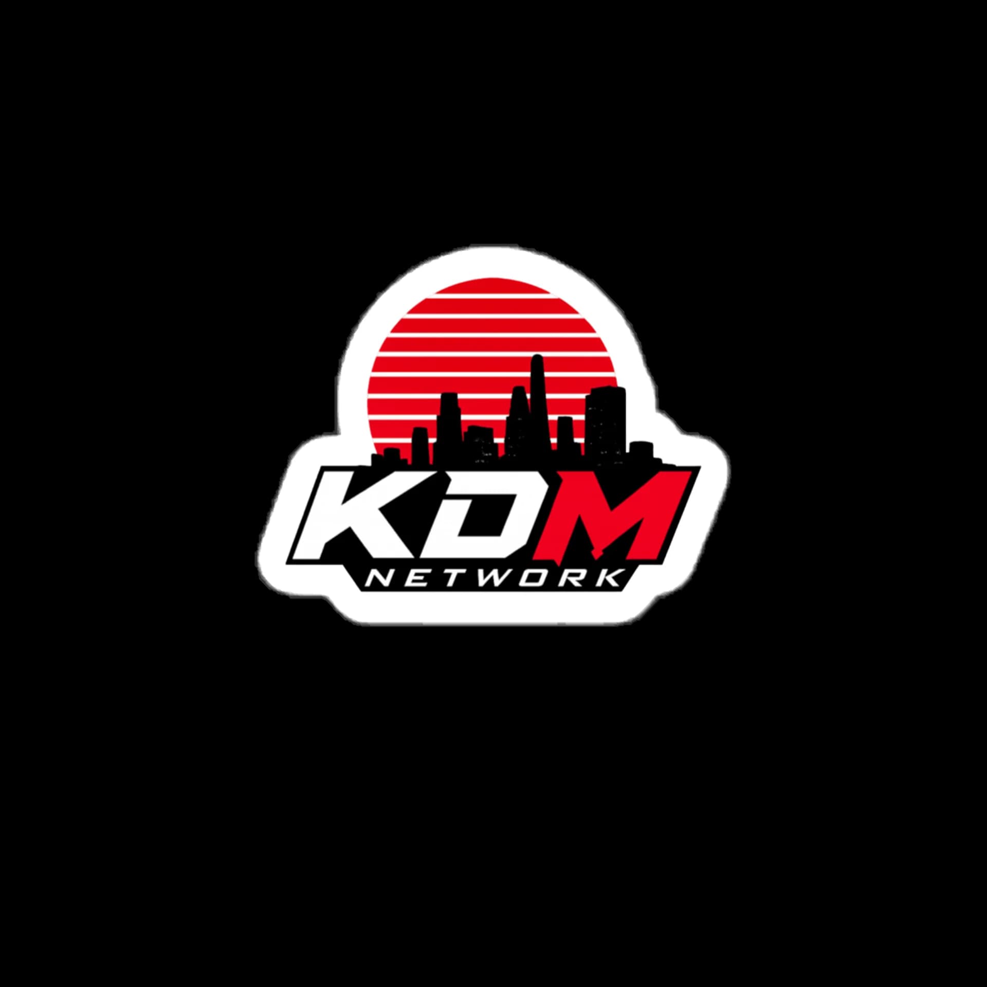 KDM Network ā Original Logo Decal